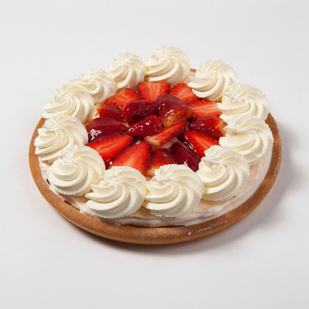 Aardbeienvlaai 10 personen